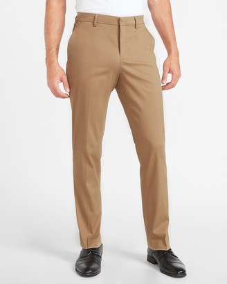 slim performance stretch easy care cotton dress pant