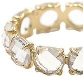 Thumbnail for your product : BONDEYE JEWELRY 14kt Yellow Gold Rock Crystal Eternity Band Ring