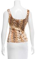 Thumbnail for your product : Roberto Cavalli Sleeveless Printed Top