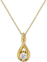 Thumbnail for your product : Sirena Diamond Twist Pendant Necklace in 14k Gold or White Gold (1/5 ct. t.w.)