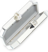 Thumbnail for your product : Judith Leiber Faceted Box Clutch, Silver
