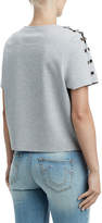 Thumbnail for your product : True Religion WOMENS RING REPAIR CROP TEE