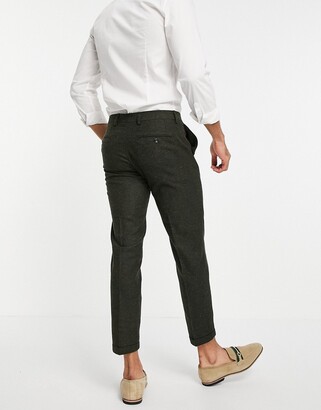 Jack  Jones Premium Loose Fit Suit Trousers in White for Men  Lyst