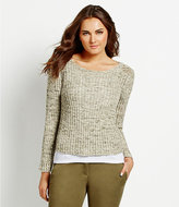 Thumbnail for your product : Eileen Fisher Ladder Spaced Dyed-Print Boxy Knit Top