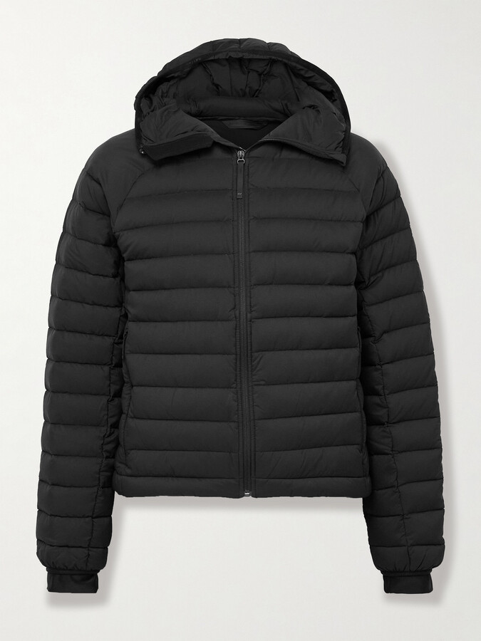 Aztech Mountain Slim-Fit Stretch-Jersey Trimmed Quilted Shell Down Jacket