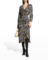 Thumbnail for your product : Shoshanna Auden Printed High-Low Dress