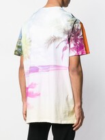 Thumbnail for your product : Balmain beach print T-shirt