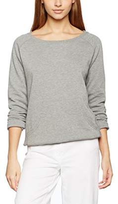 Big Star Women's ZAMTO_Sweat Sweatshirt, Grey Melange 991, Medium