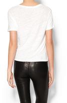 Thumbnail for your product : Monrow Linen Jersey Cropped Tee