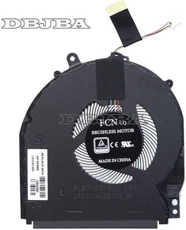 DBTLAP Fan For HP 14-DH 14M-DH 15-DQ 14T-DH000 14T-DH100 14-DH0007CA 14-DH0008CA 14-DH0013NR 14-DH1008CA 14M-DH0001DX 14M-DH1001DX 14M-DH1003DX CPU...
