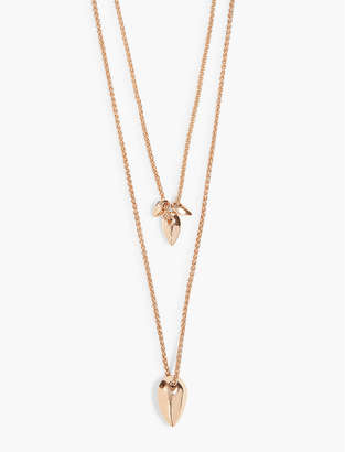 Lucky Brand Double Pendant Necklace