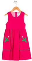 Thumbnail for your product : Florence Eiseman Girls' Appliqué-Accented Corduroy Dress w/ Tags