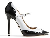 Thumbnail for your product : Michael Kors 'Angel' Wingtip Spectator Mary Jane Pump (Women)