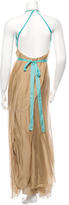 Thumbnail for your product : Alberta Ferretti Silk Gown