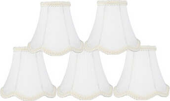5" H x 6" W Silk/Shantung Bell Candelabra Shade ( Clip On )