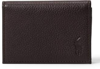 Ralph Lauren Gusseted Leather Card Case