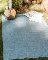 Thumbnail for your product : Unique Loom Outdoor Solid Machine-Made Indoor/Outdoor Rug