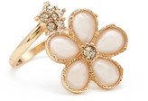 Thumbnail for your product : Forever 21 adjustable floral cocktail ring