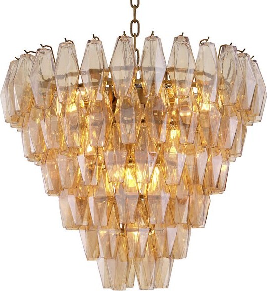 Eichholtz Benini Chandelier in Clear Size: Small