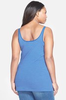 Thumbnail for your product : Sejour New Slim Strap Tank (Plus Size)