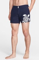 Thumbnail for your product : Vilebrequin 'Meperfo' Laser Cut Swim Trunks