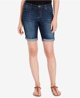 Thumbnail for your product : Vintage America Cotton Boho Cuffed Bermuda Shorts