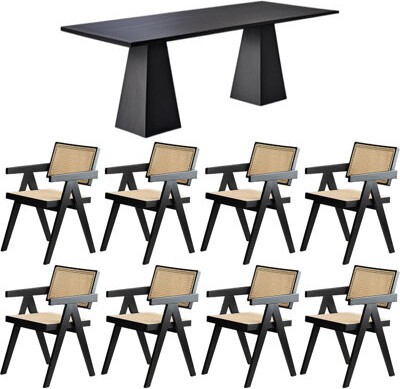 Waagy Solid wood versatile dining table sets