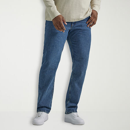 Lee Legendary Denim Big and Tall Mens Stretch Fabric Regular Fit Jeans