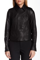 Thumbnail for your product : Vince Vintage Leather Moto Jacket