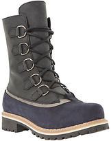 Thumbnail for your product : Dune Raincloud Leather Lace Up Calf Boots