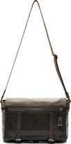 Thumbnail for your product : Dolce & Gabbana Grey Coated Canvas Camo Messenger Bag