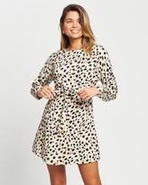Thumbnail for your product : Atmos & Here Atmos&Here - Women's Brown Mini Dresses - Tula Mini Dress - Size 18 at The Iconic