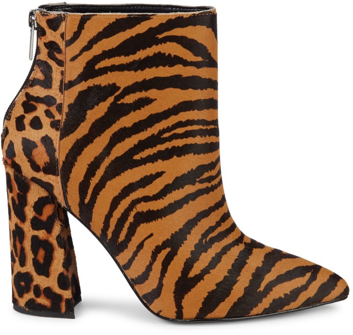 charles david leopard booties