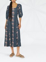 Thumbnail for your product : Polo Ralph Lauren Paisley-Print Linen Midi Dress