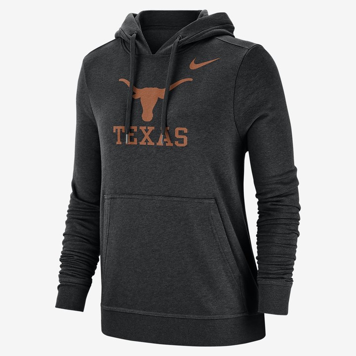 nike womens pullover club fleece hoodie