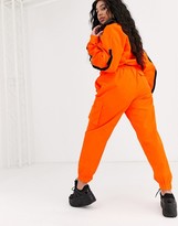 Thumbnail for your product : Public Desire Curve relaxed cargo trousers co-ord