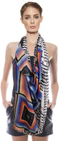 Thumbnail for your product : Cynthia Vincent Graffiti Drip Scarf