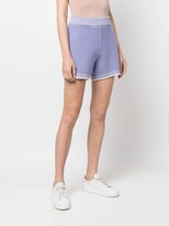 Thumbnail for your product : Barrie Meadow knitted shorts