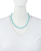 Thumbnail for your product : Lana Sleepy Beauty 4mm Beaded Turquoise Necklace