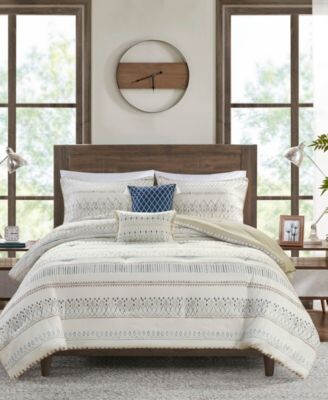 Madison Home USA Fraser Seersucker Comforter Sets