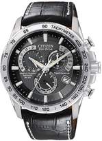 Thumbnail for your product : Citizen Eco-Drive Perpetual Chrono A.T Radio-Controlled Strap Mens Watch