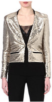 Thumbnail for your product : Maje Emflammer glitter jacket