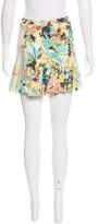 Thumbnail for your product : Roberto Cavalli Silk Mini Skirt w/ Tags