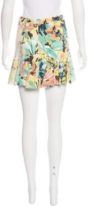 Roberto Cavalli Silk Mini Skirt w/ Tags