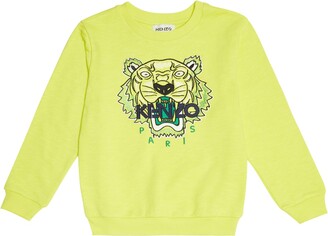 Kenzo Kids Embroidered sweatshirt