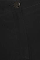 Thumbnail for your product : Vanessa Seward Emmanuelle Silk Crepe De Chine Wide-leg Pants - Black