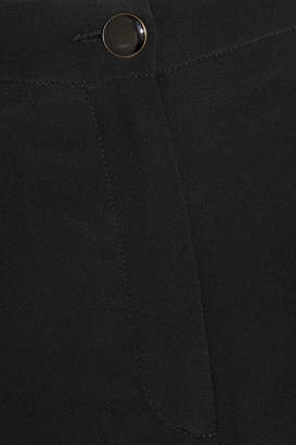 Vanessa Seward Emmanuelle Silk Crepe De Chine Wide-leg Pants - Black