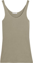 Thumbnail for your product : James Perse The Daily ribbed stretch-cotton tank
