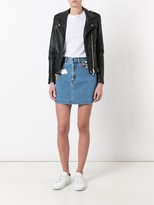 Thumbnail for your product : Marc Jacobs Raw Edge Denim Mini Skirt