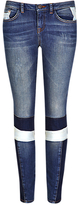 Thumbnail for your product : Marks and Spencer Chevron Knee Patch Skinny Denim Jeans